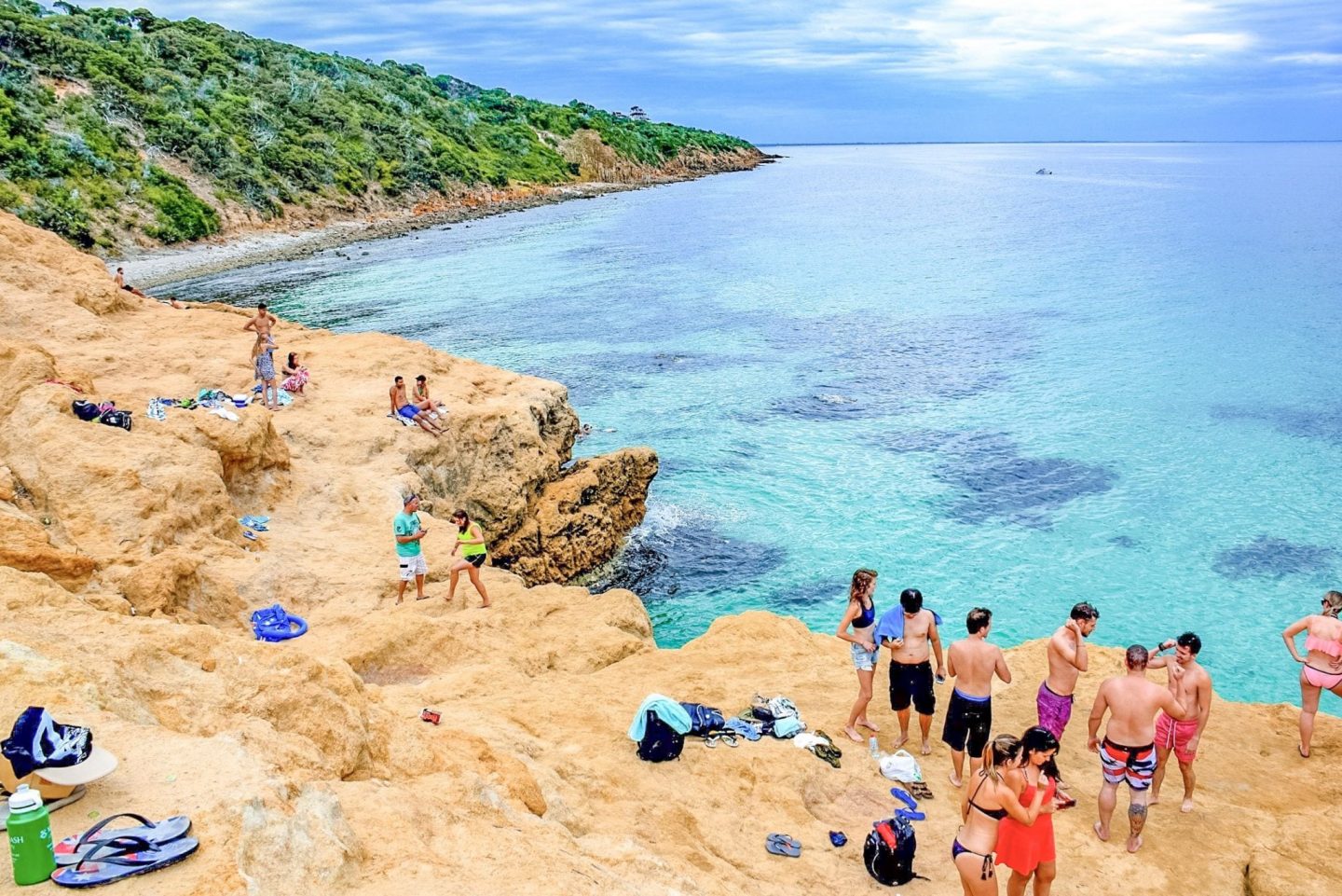 Cliff Jumping at Mount Martha Pillars | Explore Shaw