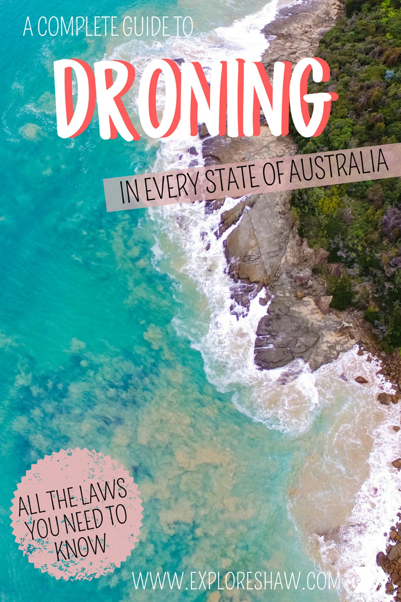 A Complete Guide To Droning In Australia
A guide to the droning laws and aerial photography laws in Australia, including what you can and can't do in each state, national parks and at iconic Aussie landmarks.
#Australia #AerialPhotography #DroneTips