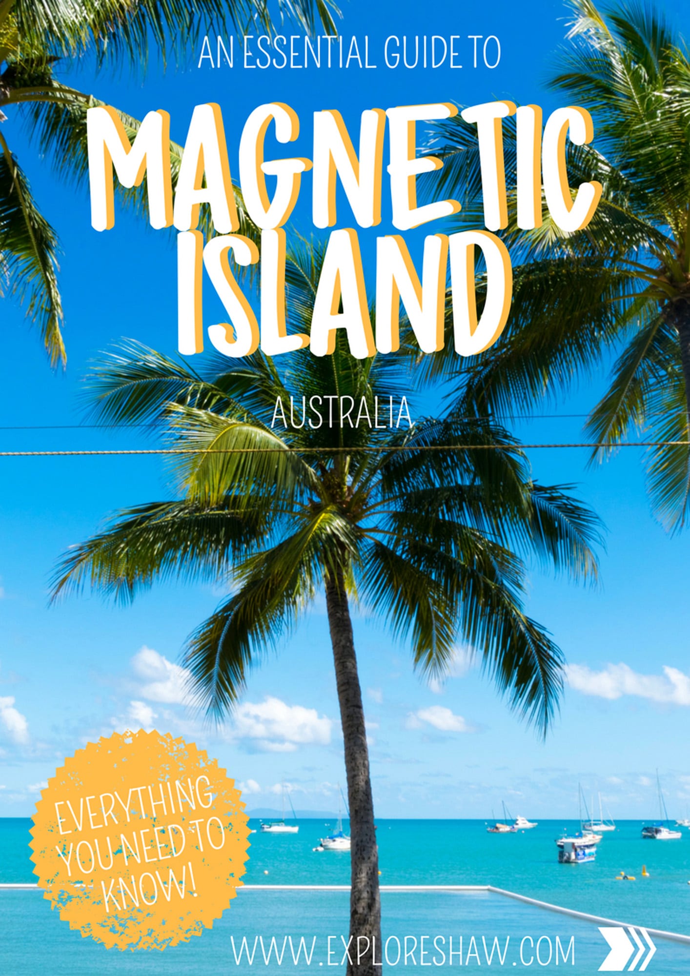 An Essential Guide to Magentic Island
This little island off the coast of Townsville in Tropical North Queensland might just be one of Australia's best kept secrets. Here's your essential guide with everything you need to know for your first trip to Magentic Island.
#Australia #MagneticIsland #Queensland #TropicalNorthQueensland