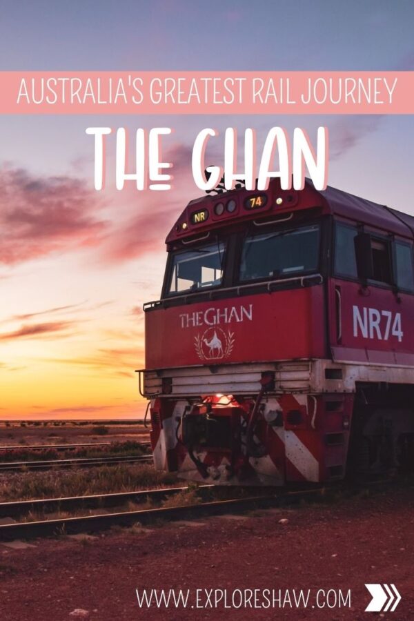 Australia's Greatest Rail Journey Travelling On The Ghan Explore Shaw