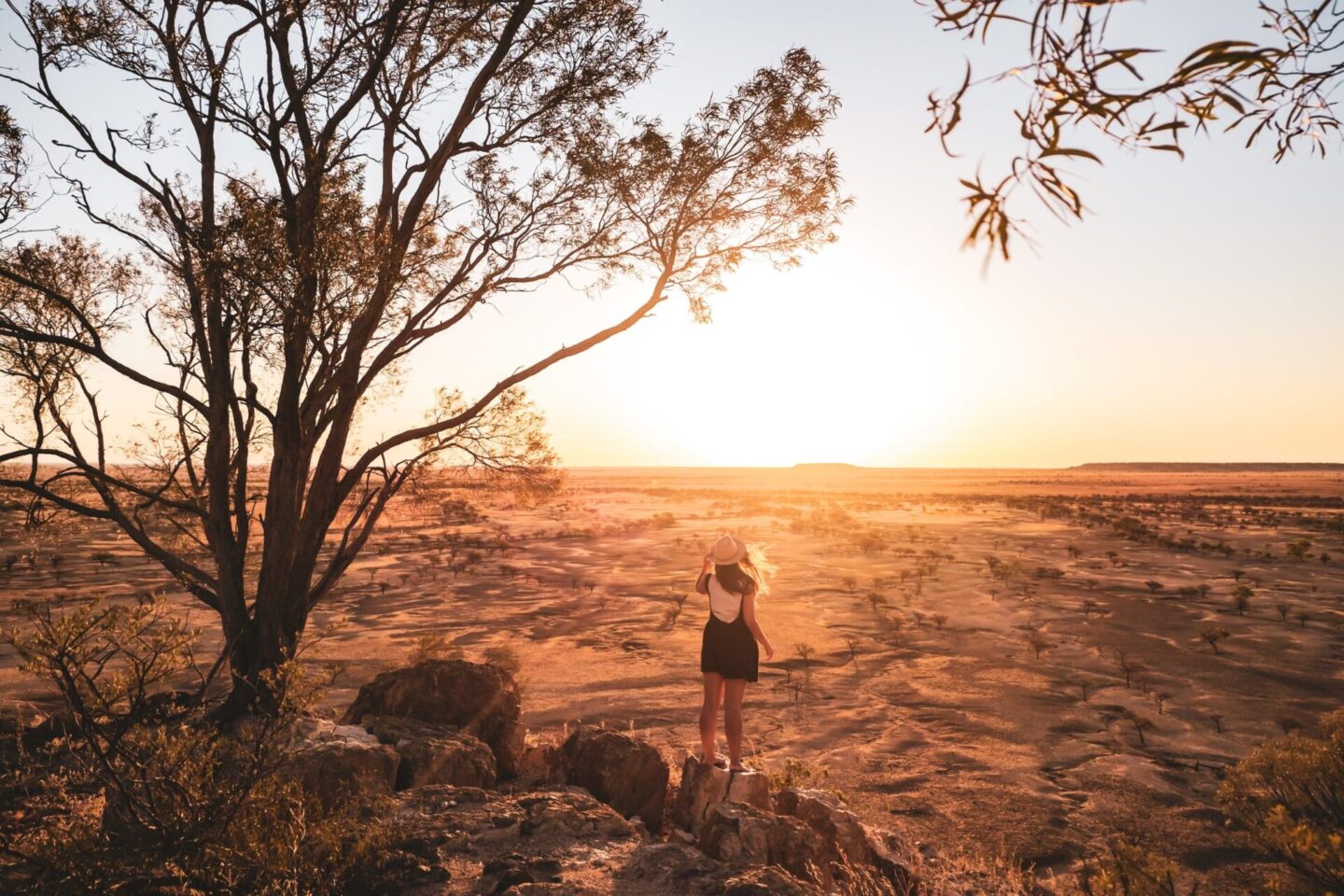 sunset at winton