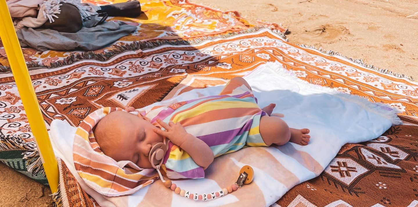 camping with a baby